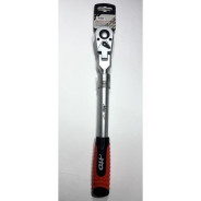 Ключ трещоточный для головок 1/2" 72T телескопический шарнирный L350-490мм  ...H-D HD-02991