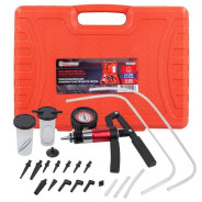 Приспособление (насос вакуумный) для проверки герметичности систем, набор в пластиковом кейсе  ...FORCEKRAFT FK-908G8