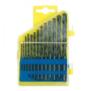 Сверло по металлу черное 1.5-6.5mm (набор 13пр.)  STHOR 22130
