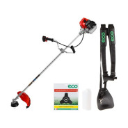 Мотокоса GTP-251 Power (2.5 кВт, 3.4 л.с., лёгкий запуск, нож 3Т, ремень двухлямочный, вес 7.8 кг)  ...ECO EC1550-4