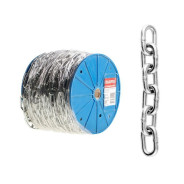 Цепь сварная короткозвенная, оцинкованная М3 DIN 766 (бухта 60 м)  ...STARFIX SMP-63683-60