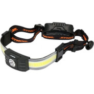 Фонарик налобный (320lm, 3.7V, 1200mAh, usb, 5 режимов работы)  VOREL 88681