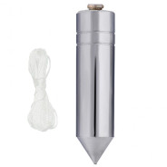 Отвес цилиндрический, 400 г, шнур 5 м  Matrix 84889