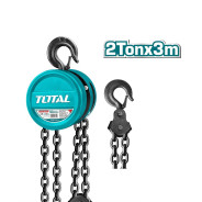Таль ручная цепная 3м, 2т  TOTAL THT1621