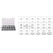 Кольца уплотнительные резиновые маслобензостойкие, 125пр.  ...Forsage F-777