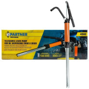 Насос ручной рычажный телескопический для раздачи масла на бочку 200 л.  ...Partner PA-490C