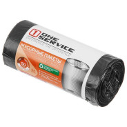 Пакеты для мусора Optimum HD, 35 л, 50 шт, черные (Размер единицы: 45 х 55 см, 6 мкм)  ...ONE Service 14410239