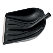 Лопата для уборки снега пластиковая PROFI, 410х405 мм, без черенка  ...Сибртех 614875