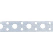 Лента перфорированная вентиляц. прямая, 0.7 мм, LP V, 2 см х 25 м, цинк  ...Сибртех 46550