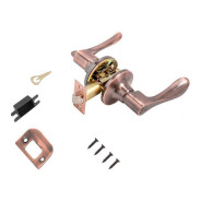 Защелка врезная межкомнатная 8531 BK AC медь фикс СТАНДАРТ  ...УЗК 13402