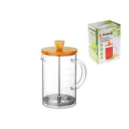 Френч-пресс стеклянный 800 мл. BAMBOO  PERFECTO LINEA 38-800800