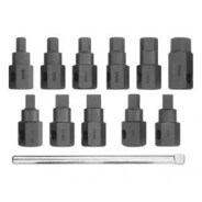 Головки торцевые для сливной пробки 3/8" ( набор 12пр)  YATO YT-0600