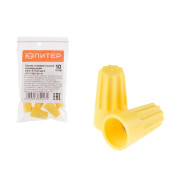 Зажим соединительный изолирующий СИЗ-4, 11,0 мм2, 10 шт, жёлтый,  ...ЮПИТЕР JPZ1-7206-03-10