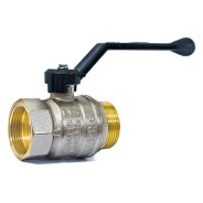 Кран шаровый стандартный 1/2" нар.-вн. ручка PN 40  LD LD47.303.15