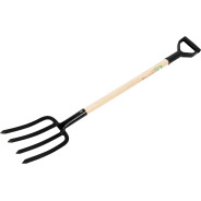 Вилы копальные с деревянным черенком  FLO 35865