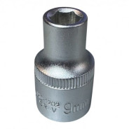 Головка торцевая 1/2" 6гр. 9мм L38мм CrV  H-D HD-1202