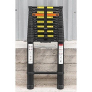 Лестница телескопическая алюминиевая односекционная (6.2м,16ступенек, max нагрузка 150кг, вес 17.1кг...Rock FORCE RF-UP620