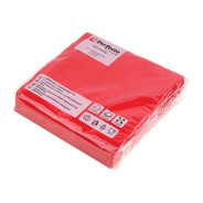 Салфетки бумажные PRO COLOUR, 25 шт., красные  PERFECTO LINEA 66-001270