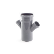 Крестовина для внутренней канализации  110/50/50х45   РосТурПласт 36478