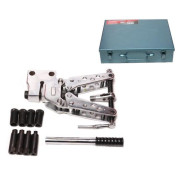 Дырокол механический (11, 13, 17, 19, 21мм- мягкая сталь), в кейсе  ...FORCEKRAFT FK-JK21