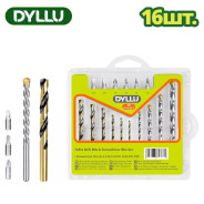 Набор сверл и бит   (16 шт)DYLLU DTMJ4165