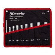 Набор ключей трубчатых торцевых 9 пр  Matrix 13725