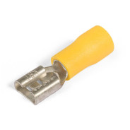 Разъем кабельный плоский изолированный «мама» РПИ-М 6.0-(6.3) (20 шт)  ...КВТ 75360