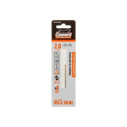 Сверло по металлу ц/x 2.0x24x49 mm HSS TIN  GEPARD GP1320-049