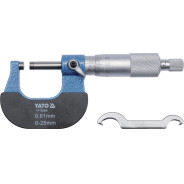 Микрометр 0-25mm  YATO YT-72300
