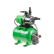 Станция водоснабжения автоматическая (1200 Вт, 3600 л/ч, 48 м, 4,8 бар макс, корпус бака сталь, корп...ECO GFI-1203