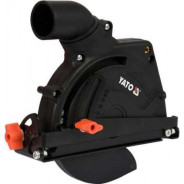 Кожух защитный с пылеотводом для углошлифмашины (болгарки) d 125mm   ...YATO YT-82986