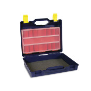 Чемодан для электроинструмента пластмассовый, 38,5x33x13см, с органайзером,  ...TAYG 141003