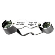 Лупа складная 10-ти и 20-кратная, D 18 мм, D 12 мм SPARTA Sparta 913815