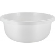 Таз круглый, 9.5 л, Rock'n'Roll, белый  Spin&Clean SC100210006