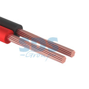 Кабель акустический ШВПМ 2х0,50 mm2, бухта 100 м, красно-черный  ...PROCONNECT 01-6103-6