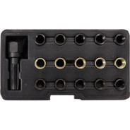 Набор для ремонта резьбы свечей зажигания (16пр.)  YATO YT-17580