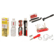 Набор инструментов для обслуживания велосипеда 27пр.+держатель фляги,в тубе(белый)  ...WMC TOOLS 2727W