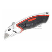 Нож универсальный в метал. корпусе с прорезиненной рукояткой и запасными лезвиями, 5шт  ...Forsage F-5055P41