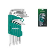 Набор ключей Torx T10-T50 9шт. коротких  ВОЛАТ 11025-09