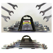 Набор ключей рожковых 6 пр. (6х7 - 22х24 мм.)  WMC TOOLS 5067