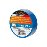 Изолента ПВХ 18mmх10м синяя PROFI (130 мкм)  STARTUL ST9047-2