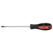 Отвертка Anti-Slip, SL4.0 х 100 mm, CrV, двухкомп. рукоятка  Matrix 12210