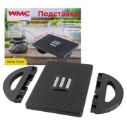 Подставка для ног с массажными роликами (13х25х34см)  WMC TOOLS WMC-PLM1