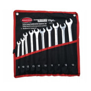 Набор ключей комбинированных удлиненных 10пр. (8-19мм)на полотне  ...Rock FORCE RF-5101L