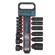 Головки ударные, набор 14пр., 1/2" (10-36мм) комбинированный  ...ILOforce IF-4149MPB