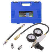 Тестер утечки в цилиндрах в наборе с адаптерами 4пр. (0-7 bar, М12х1.25, М14х1.25), в кейсе  ...Rock FORCE RF-902G3