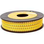 Маркер МКО- 1,5мм символ "С" 1000 шт/ролл  IEK UMK00-С