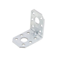 Уголок крепежный усиленный 35х50х50 мм. С 1.8 мм. белый цинк  ...STARFIX SMP-74030-1