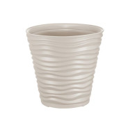 Кашпо ДЮНА D460мм H450мм 50л (кремовый)  IDEA М3403