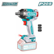 Гайковерт, 1/2'', 20В, БЕЗ АКБ, 2200 об./мин, 500Нм,  TOTAL TIWLI20501